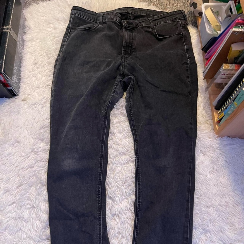 Old Navy Women's Black Boyfriend Jeans